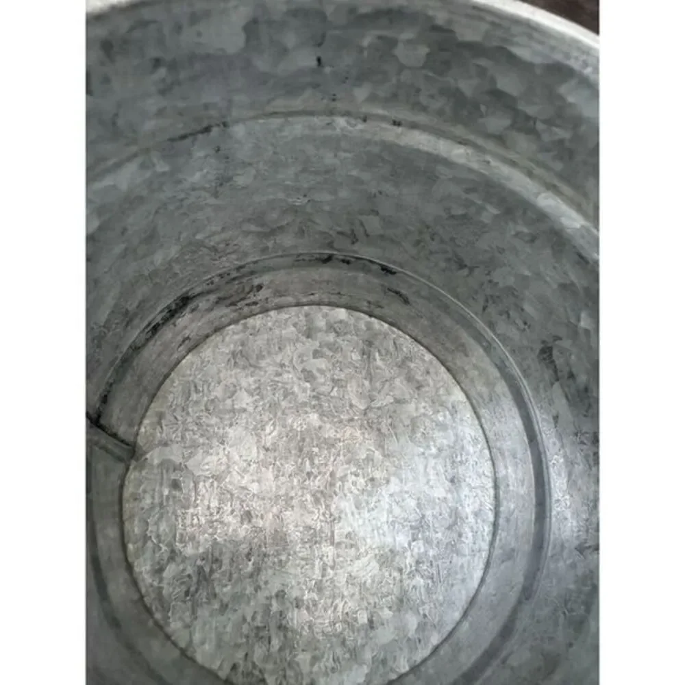 Vintage Bath & Body Works Galvanized 2 Piece Bucket. 5